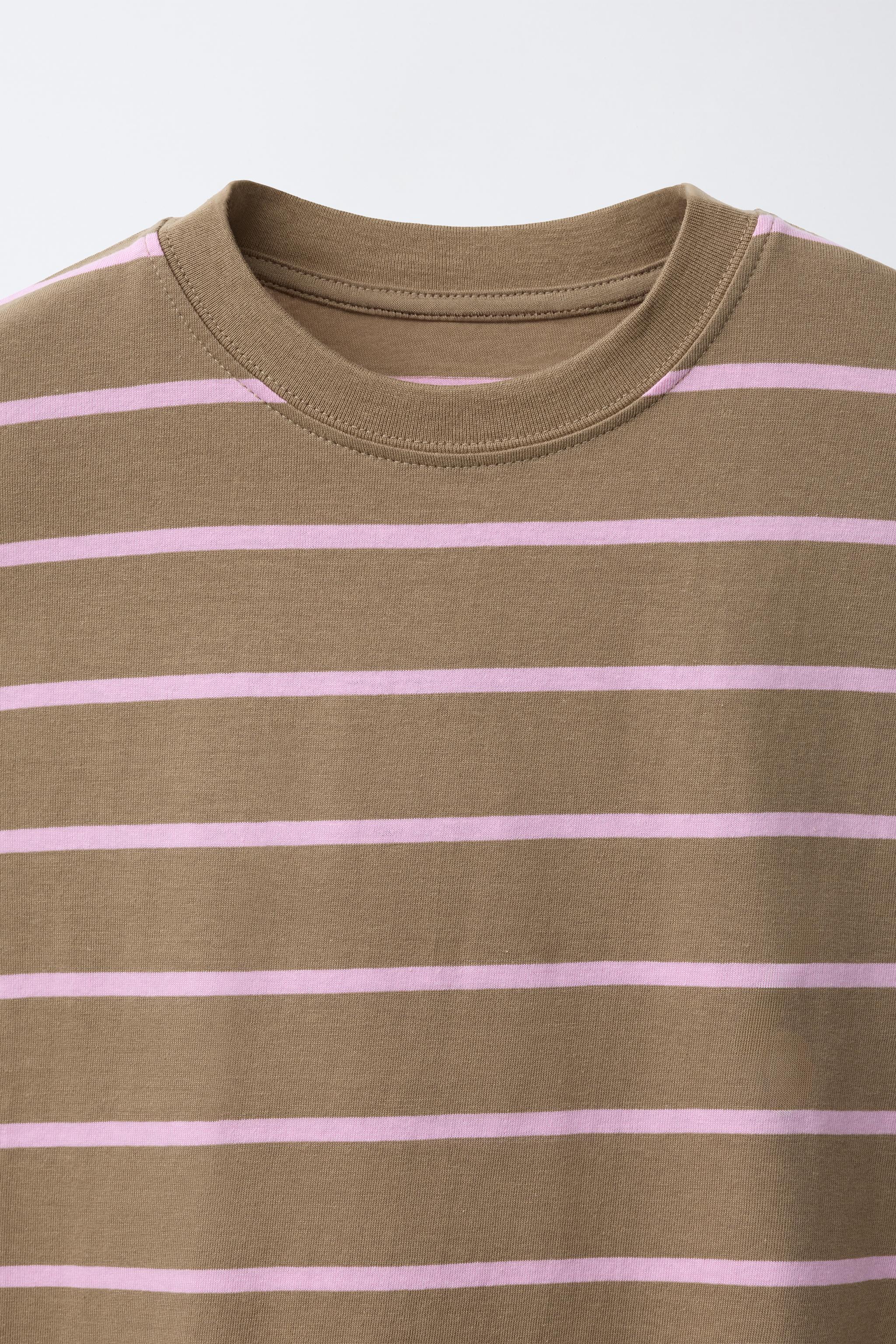 THREE-PACK OF BASIC AND STRIPED T-SHIRTS